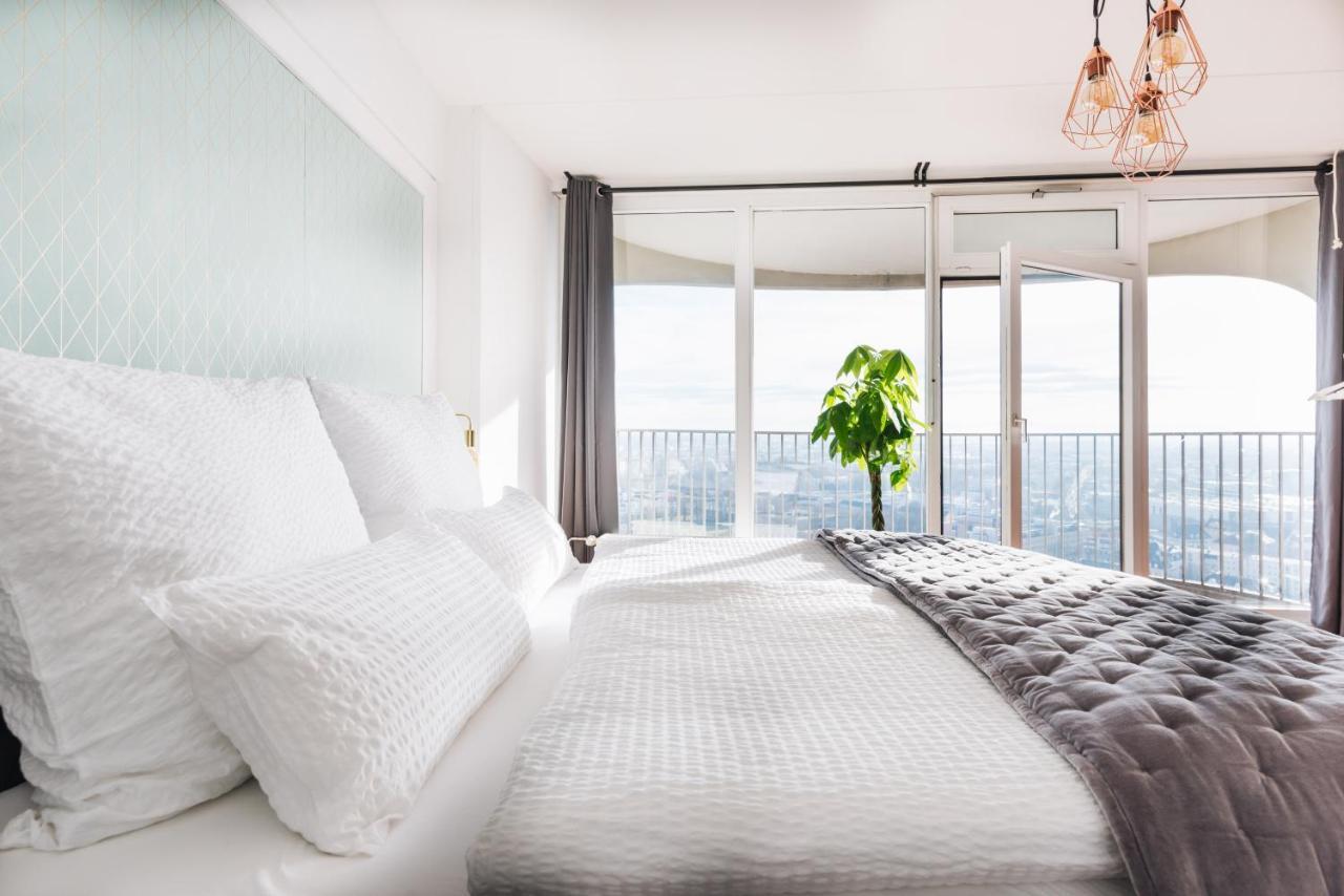Great City View I 26 Floor I Netflix And Boxspringbed Augsburg Exterior foto